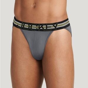 Jockey® Men’s Sport Stability Pouch Microfiber String Bikini Vulcan New XL